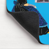 Folklore de Franche-Comté, Frankreich Mousepad (Ecke)