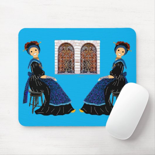 Folklore de Franche-Comté, Frankreich Mousepad (Mit Mouse)