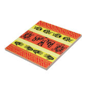 Folklore-Design Fliese (Seite)