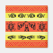 Folklore-Design Magnet (Vorne)