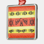 Folklore-Design Ornament Aus Metall (Links)