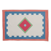 Folklore-Design-Pillowcase Kissenbezug (Vorderseite)