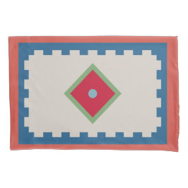 Folklore-Design-Pillowcase Kissenbezug