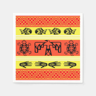 Folklore-Design Serviette