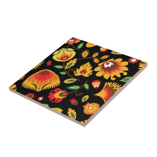 Folklore Fliese (Seite)