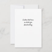 Folklore Happy Birthday Card Dankeskarte (Rückseite)