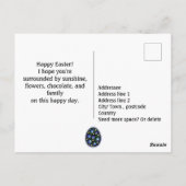 Folklore Happy Oaster Postkarte (Rückseite)
