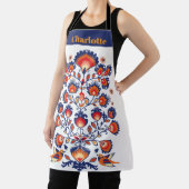 Folklore mit Blau und Orange Schürze (InSitu)