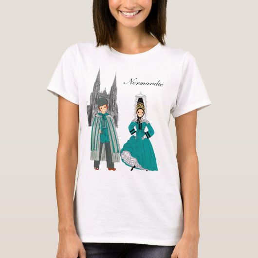 Folklore normand, Frankreich T-Shirt (Vorderseite)