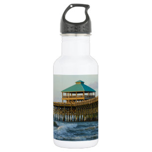 Folklore Pier Morning Edelstahl Wasserflasche