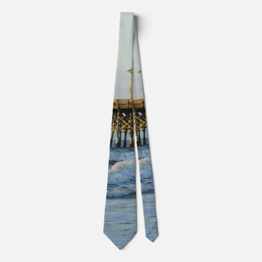 Folklore Pier Morning Krawatte (Vorderseite)