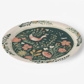 Folklore Spring Pappteller (Schrägansicht)