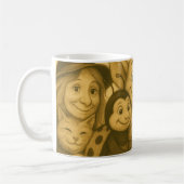 Folklore-Tasse Kaffeetasse (Links)