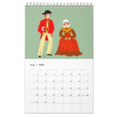 Folklore von Île de France Kalender (Mär 2027)