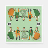 Folklore von Korsika, Frankreich Serviette (Vorderseite)