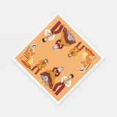 Folklore von Lothringen, Frankreich Serviette (Ecke)