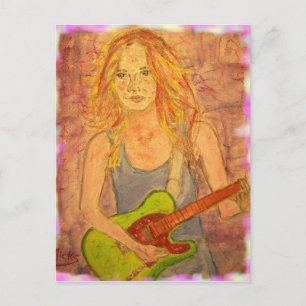 Folkloregie Postkarte