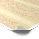 Folklorekunst Blume Arrangement Poster Print (Ecke)