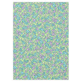 Folklorekunst Blume Pastelfarben Frühlinggrün Tischdecke (Vorderseite)