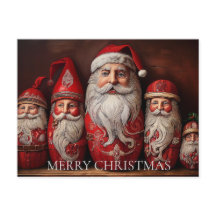 Folklorekunst Primitiver Weihnachtsmann Sammler Ku