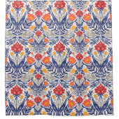 Folkloremuster Duschvorhang (Vorderseite)