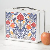 Folkloremuster Metall Brotdose (Beispiel)