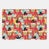Folklorico Muster Set A Geschenkpapier Set (Vorderseite 3)
