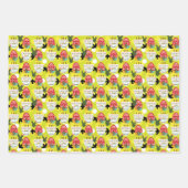 Folklorico Muster Set B Geschenkpapier Set (Vorderseite 2)