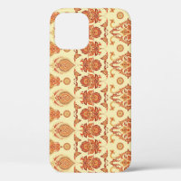 Folklorisches Batik florales ethnisches Muster