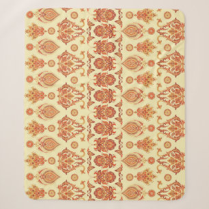 Folklorisches Batik florales ethnisches Muster Sherpadecke