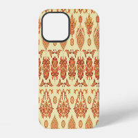 Folkloristisches Batik-Blumen-Volkskunstmuster