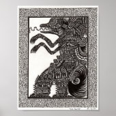 Folkmonster-Poster Poster (Vorne)