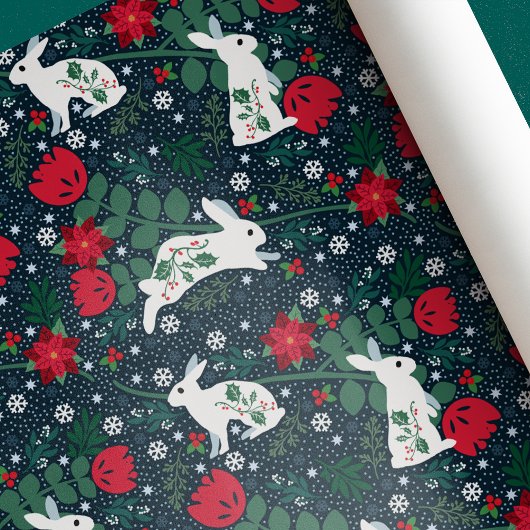 Folkrabbit Weihnachtsfeiertag Geschenkpapier