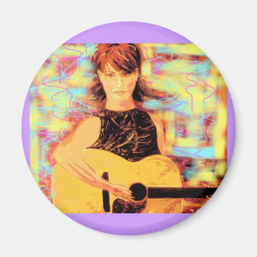 Folksängerin Magnet (Vorne)