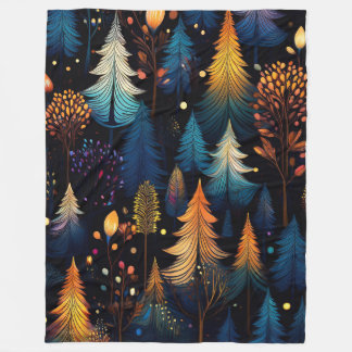 Folkstilwald Fleecedecke