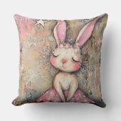 Folksy Bunny Kissen (Vorderseite)