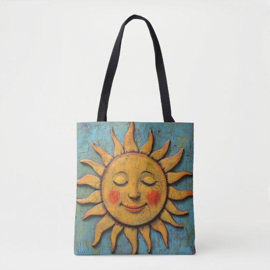 Folksy Sun Tasche (Vorderseite)