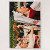 Folktänzer in Tuzla Bosnien Large Puzzle (Vertikal)