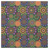 Folktische Blume - Mandalas Stoff (Muster)