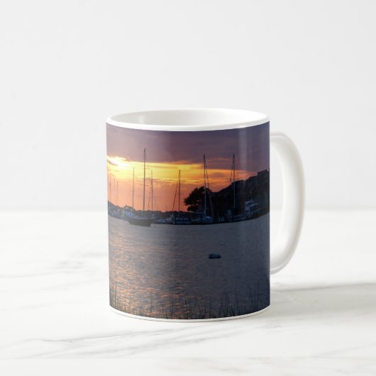 Foll River Sunset Coffee Tasse (VorderseiteRechts)