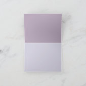 Follaje púrpura dankeskarte (Innenseite)