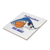 Follansbee Blue Waves Basketball Fliese (Seite)