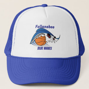 Follansbee Blue Waves Basketball Truckerkappe