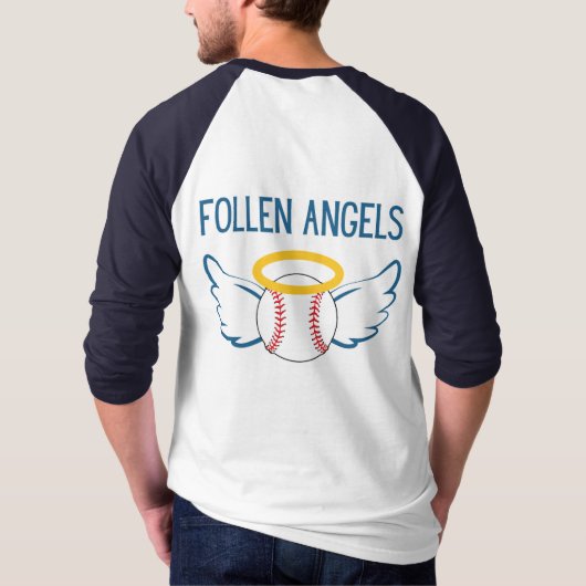 Follen Angels Baseball Shirt (Rückseite)