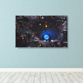 Follikel Leinwanddruck (Insitu (Holzboden))