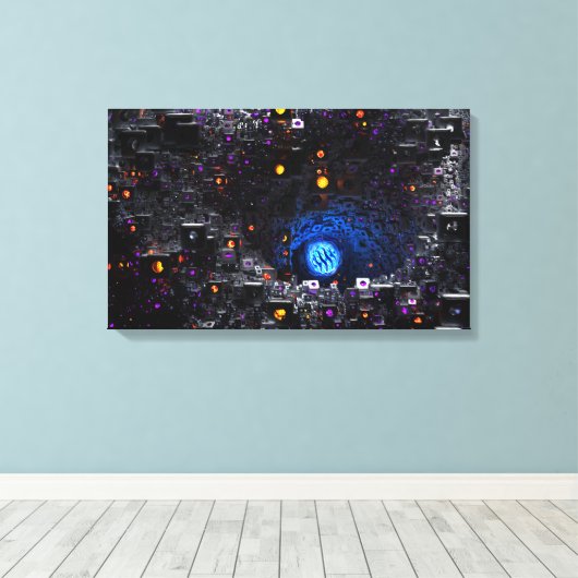 Follikel Leinwanddruck (Insitu (Holzboden))