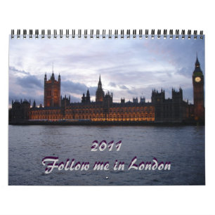 Follow-me 2011 in London-Kalender Kalender