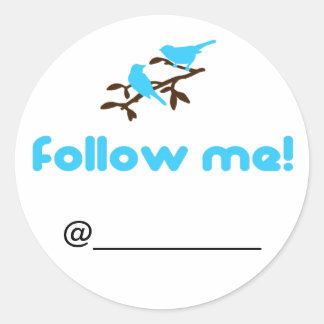 Follow Me Aufkleber