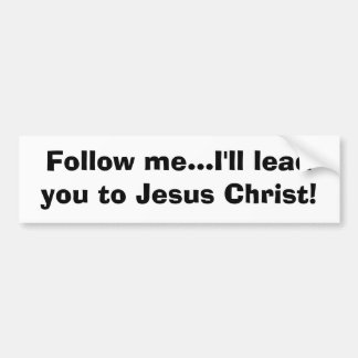 Follow-me… Autoaufkleber