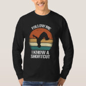 Follow Me I Know A Shortcut Parkour  1 T-Shirt (Vorderseite)